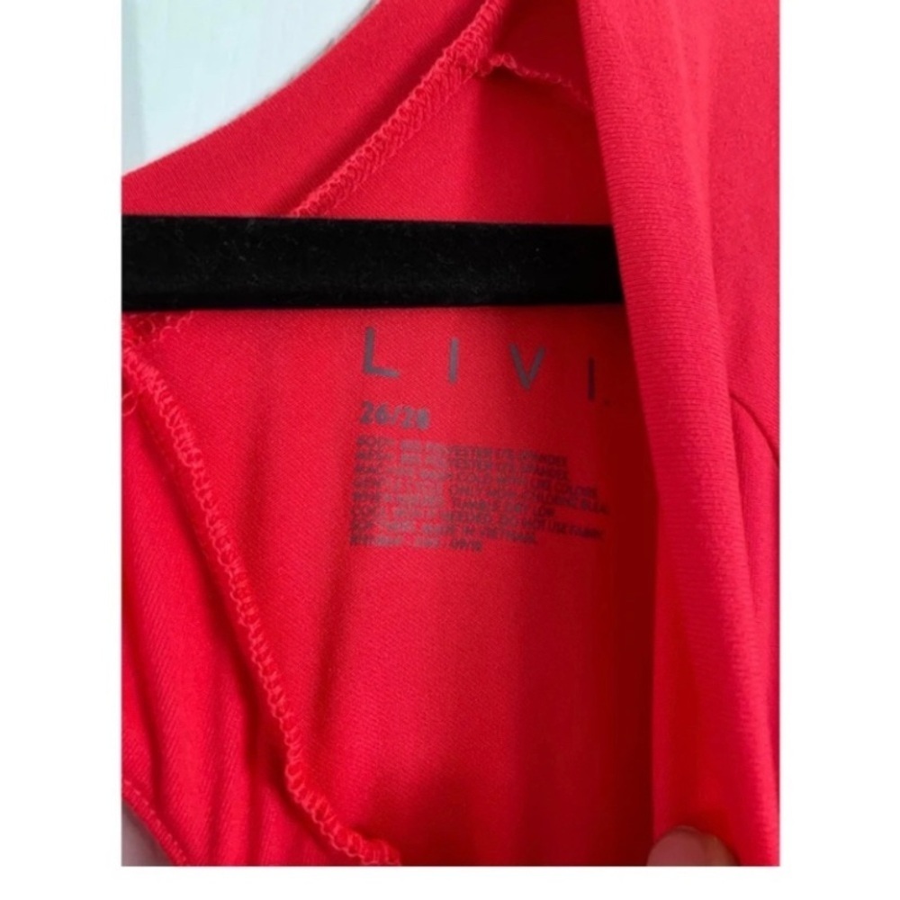 LANE BRYANT LIVI Hot Pink Athletic Top - Picture 5 of 8